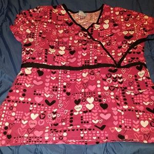 Women's scrub top